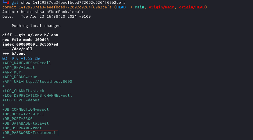 $ git show 14129237ea34eeefbced772092c9264f60b2cefa