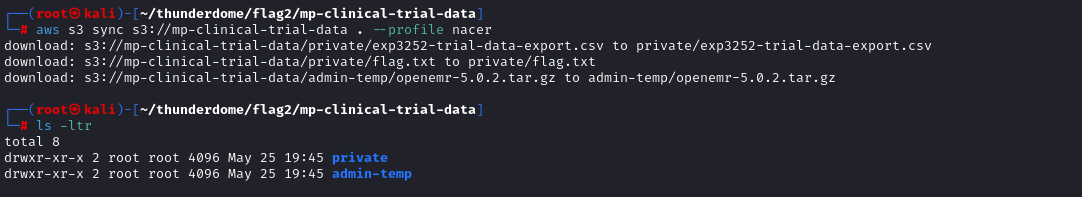 Success! But wait - we weren't able to execute aws s3 ls so why were we able to execute aws s3 ls