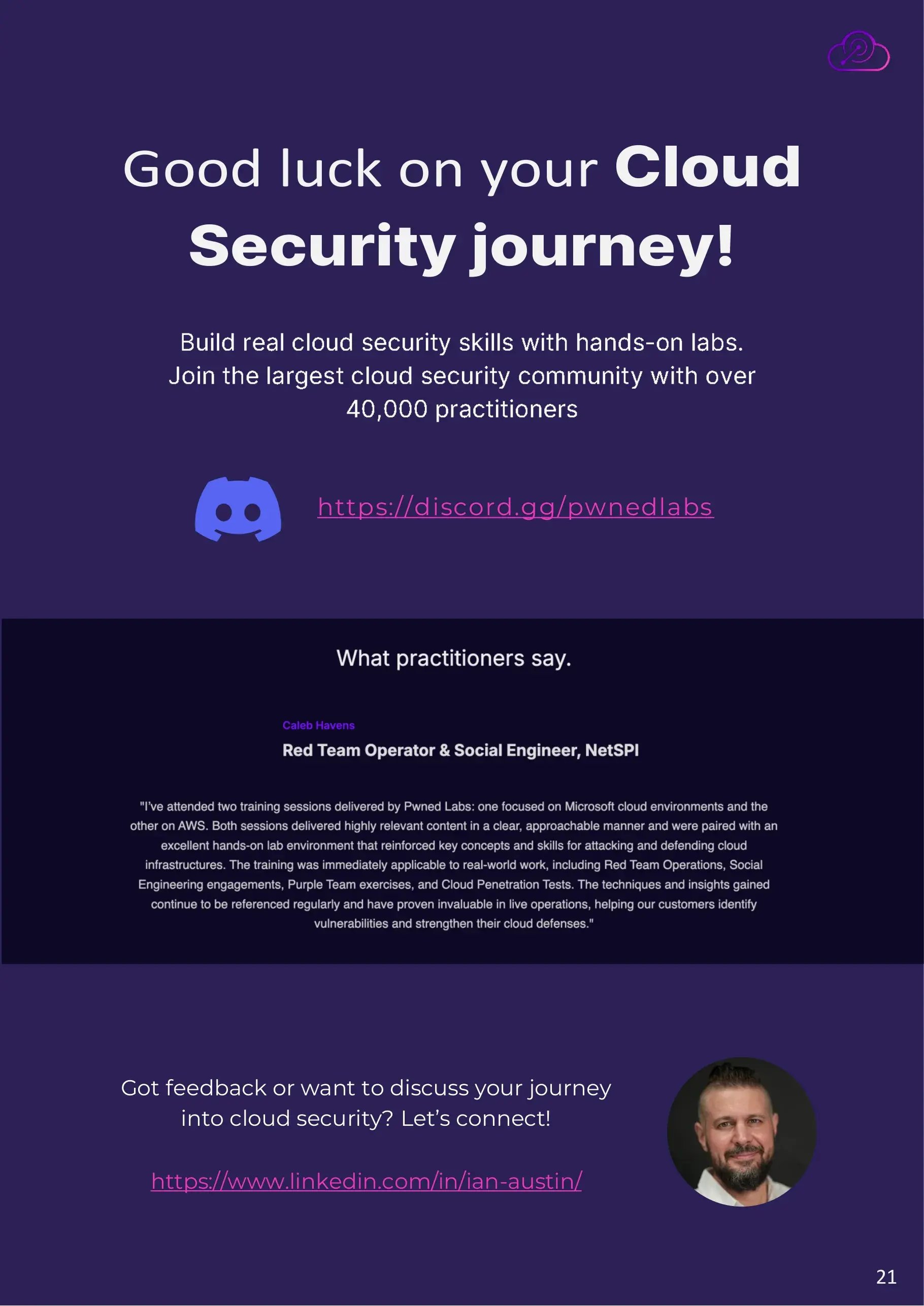 Good luck on your cloud security journey