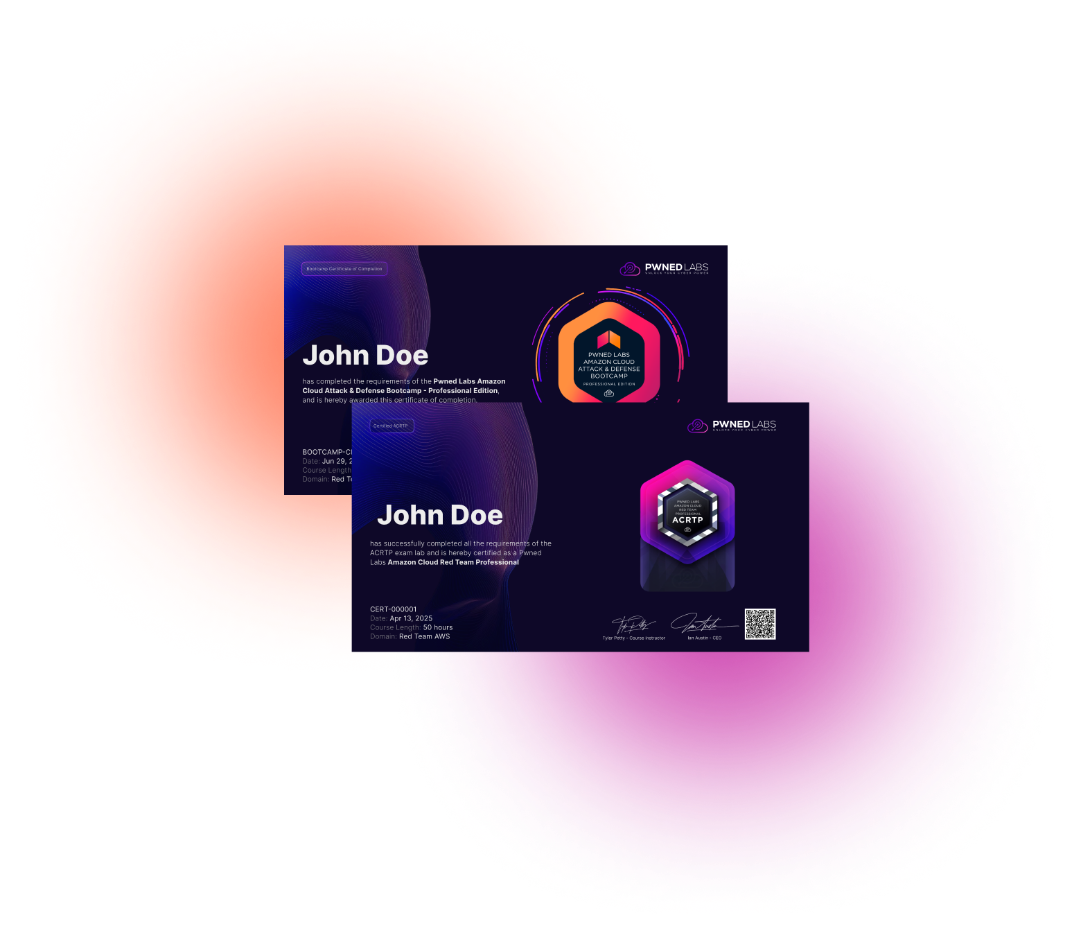 AWS Red Team Certification (ACRTP) badge