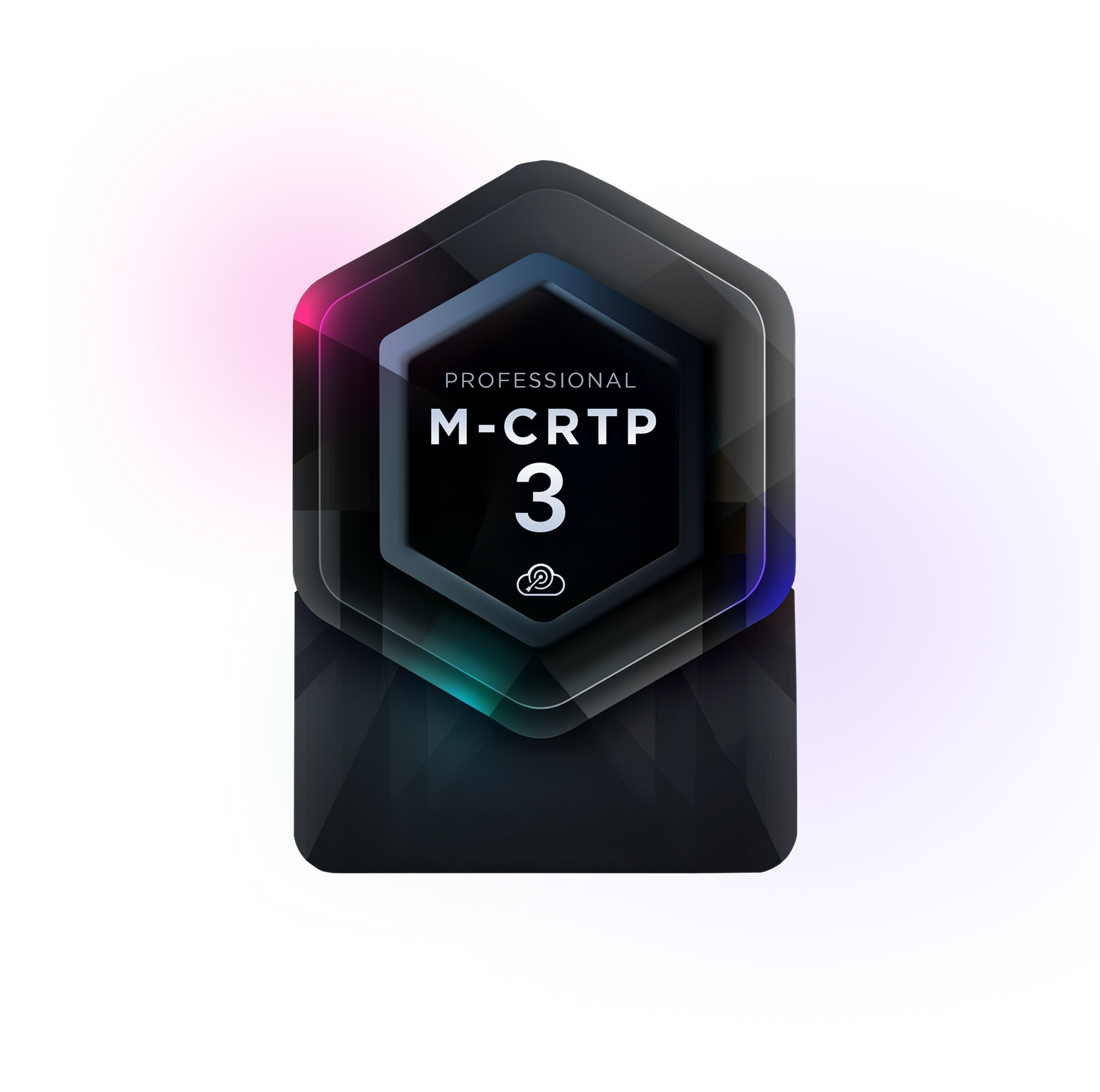 M-CRTP3 badge